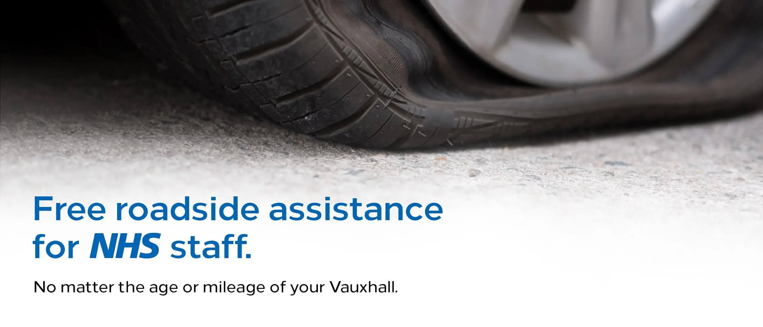 Free roadside assistance for NHS staff