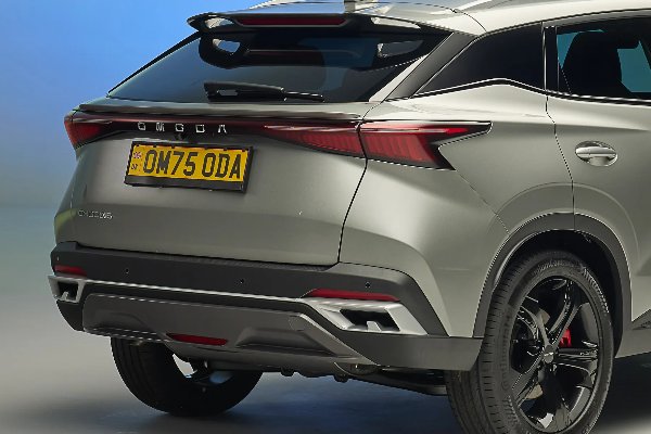 car facing backwards