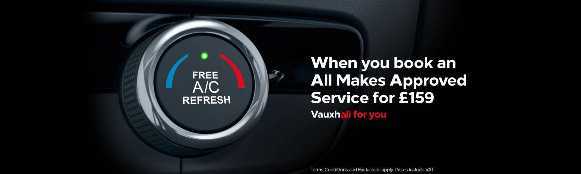 Vauxhall Free Air-Con Refresh