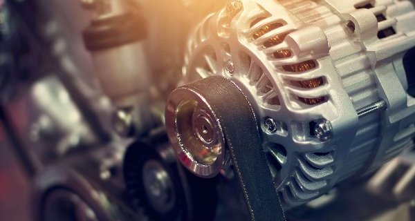 engine parts up close