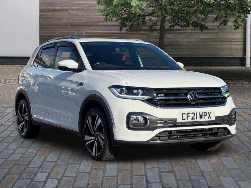 2021 VOLKSWAGEN T-CROSS 1.0 TSI R-Line SUV 5dr Petrol Manual Euro 6 (s/s) (110 ps)